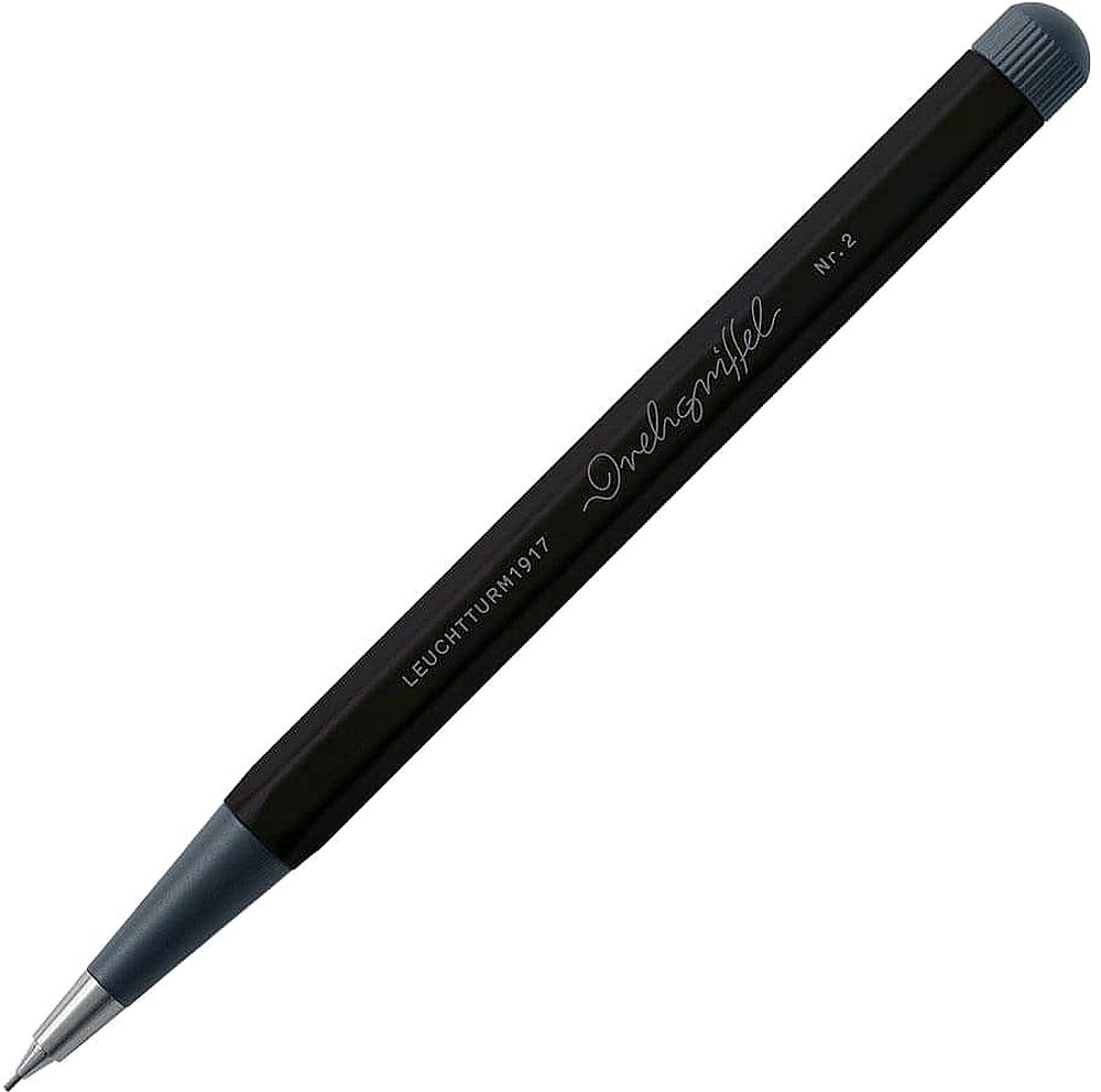 Creion mecanic Leuchtturm1917 Drehgriffel - Black