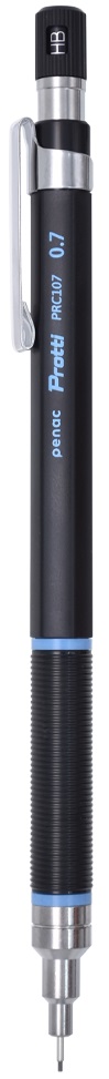 Creion automat Penac Protti - PRC, 0.7 mm, negru și albastru