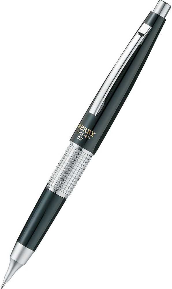 Creion automat Pentel Kerry - 0.7 mm, negru, în cutie