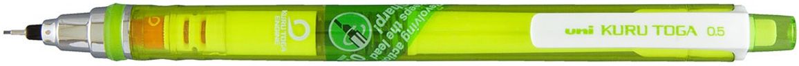 Creion automat Uni Kuru Toga - M5-450T, 0.5 mm, verde