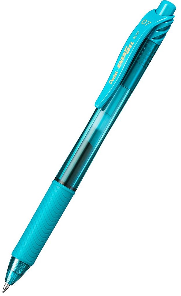 Roller automat Pentel Energel BL 107 - 0.7mm, turcoaz