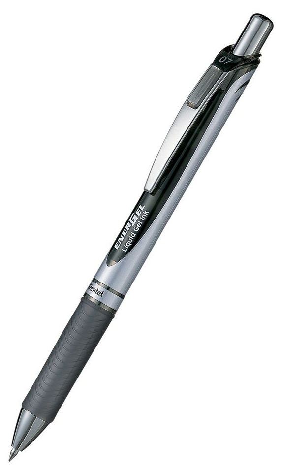 Roller automat Pentel Energel BL 77 - 0.7mm, negru