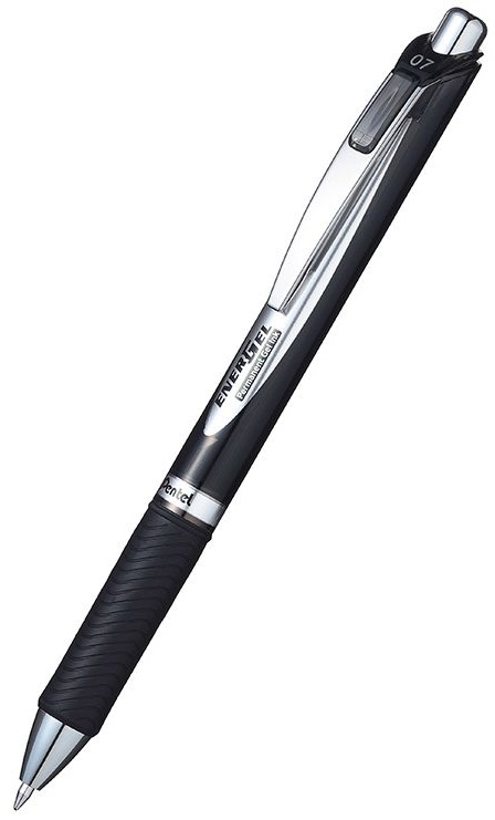 Roller automat Pentel Energel BLР 77 - 0.7 mm, negru