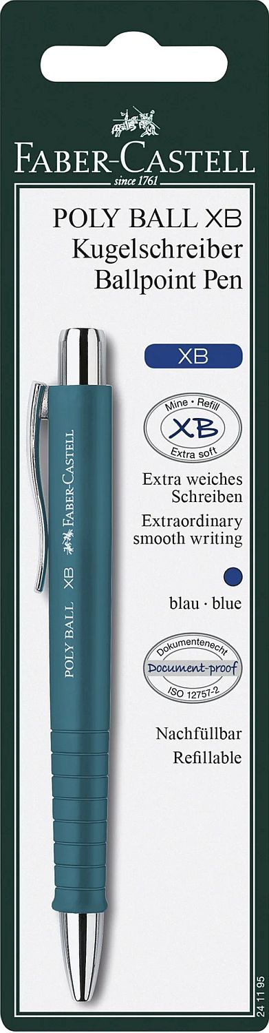 Pix automat Faber-Castell Poly Ball - XB, sortiment