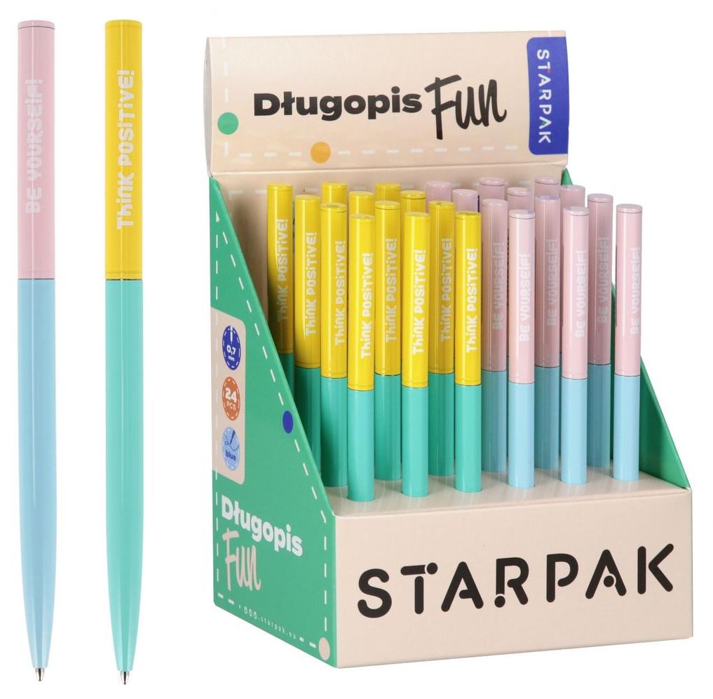 Pix automat Starpak - Fun, 0.7 mm, sortiment