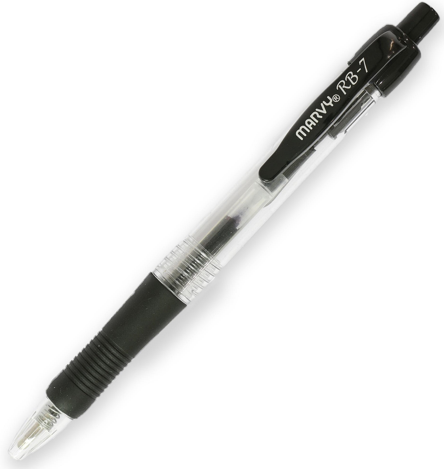 Pix cu miner din cauciuc, RB7 0.7 mm, negru