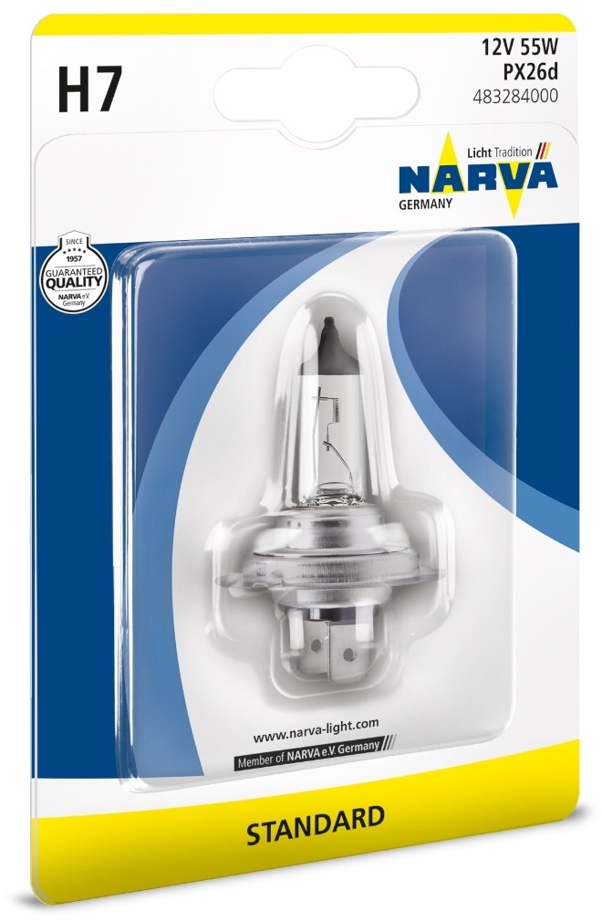 Bec auto NARVA - H7, 12V, 55W, PX26d