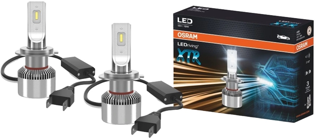 Becuri LED auto Osram - H7, 64210DWXTR, 18W, 12V, PX26D, FS2