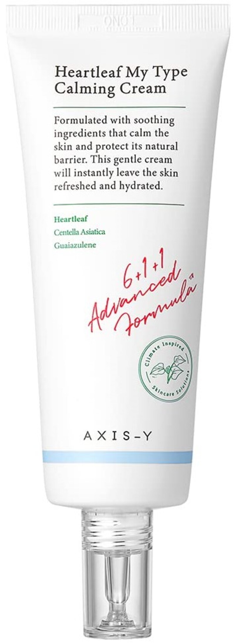Axis-Y Cremă de față calmantă Heartleaf My Type, 60 ml