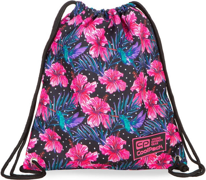 Sac sport cu siret Cool Pack Solo - Blossoms