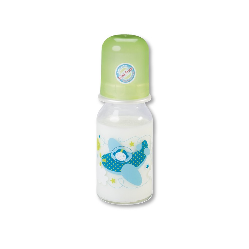 Baby Nova Sticlă standard 125 ml. Avion