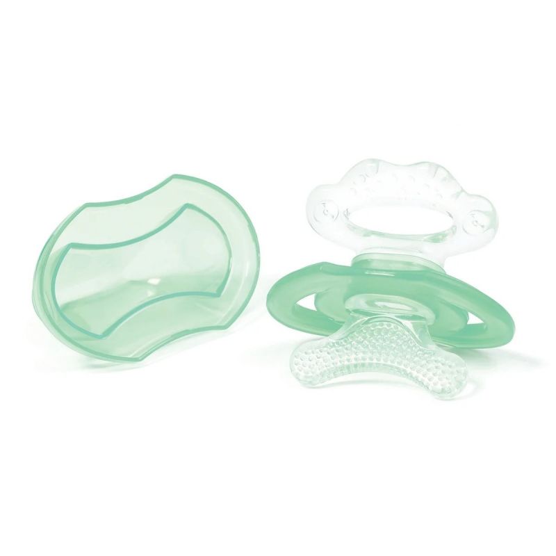 Babyono silicon Teether - verde