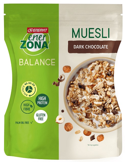 Balance Musli, ciocolată neagră, 230 g, Enervit EnerZona
