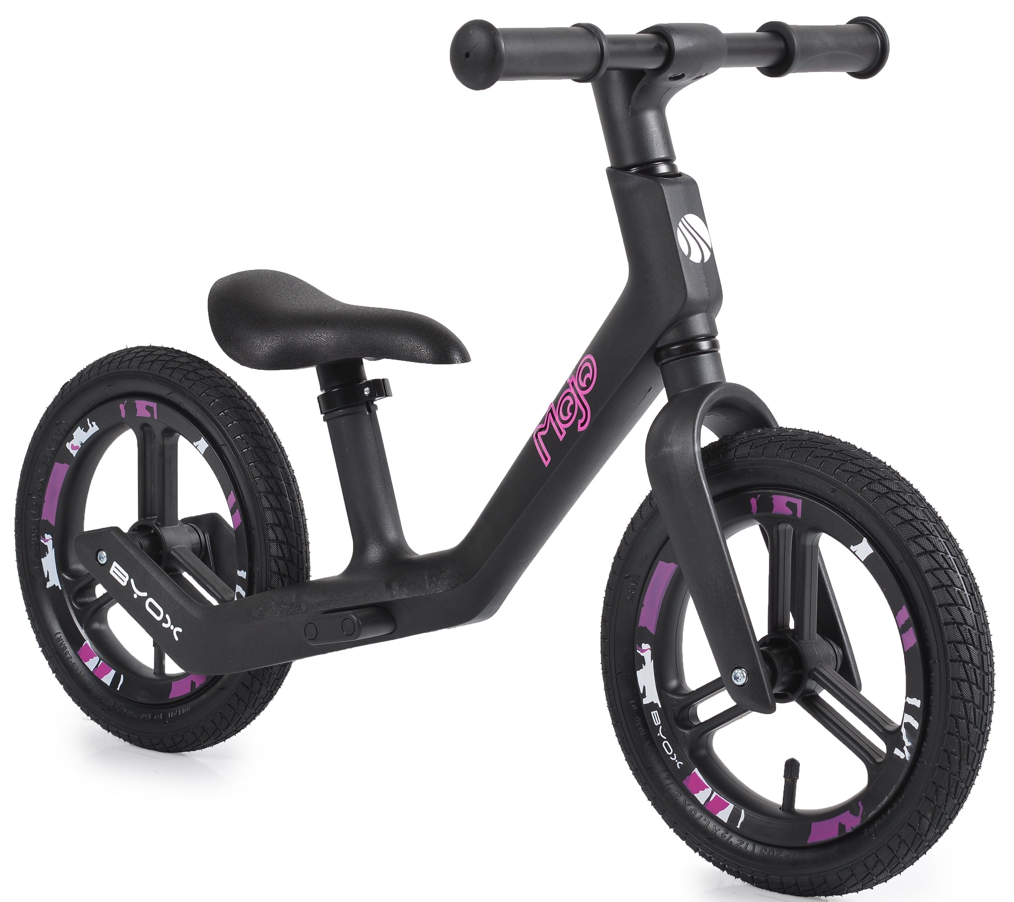 Bicicleta de echilibru Byox - Mojo, roz