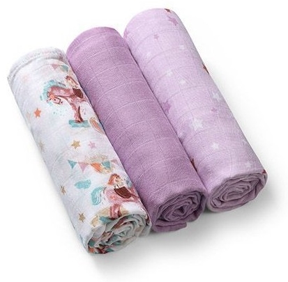 Scutece din bambus BabyOno - Take Care 397-11, 3 bucăți, 70x70 cm
