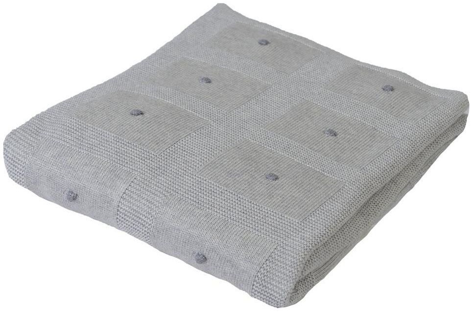 Patura din bambus Baby Matex - Accent, 80 x 100 cm, gri