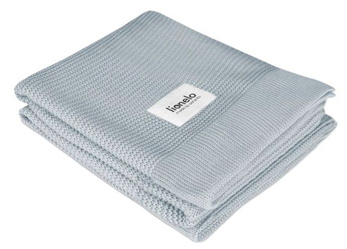 Pătura de bambus Lionelo - 100 х 75 cm, Grey