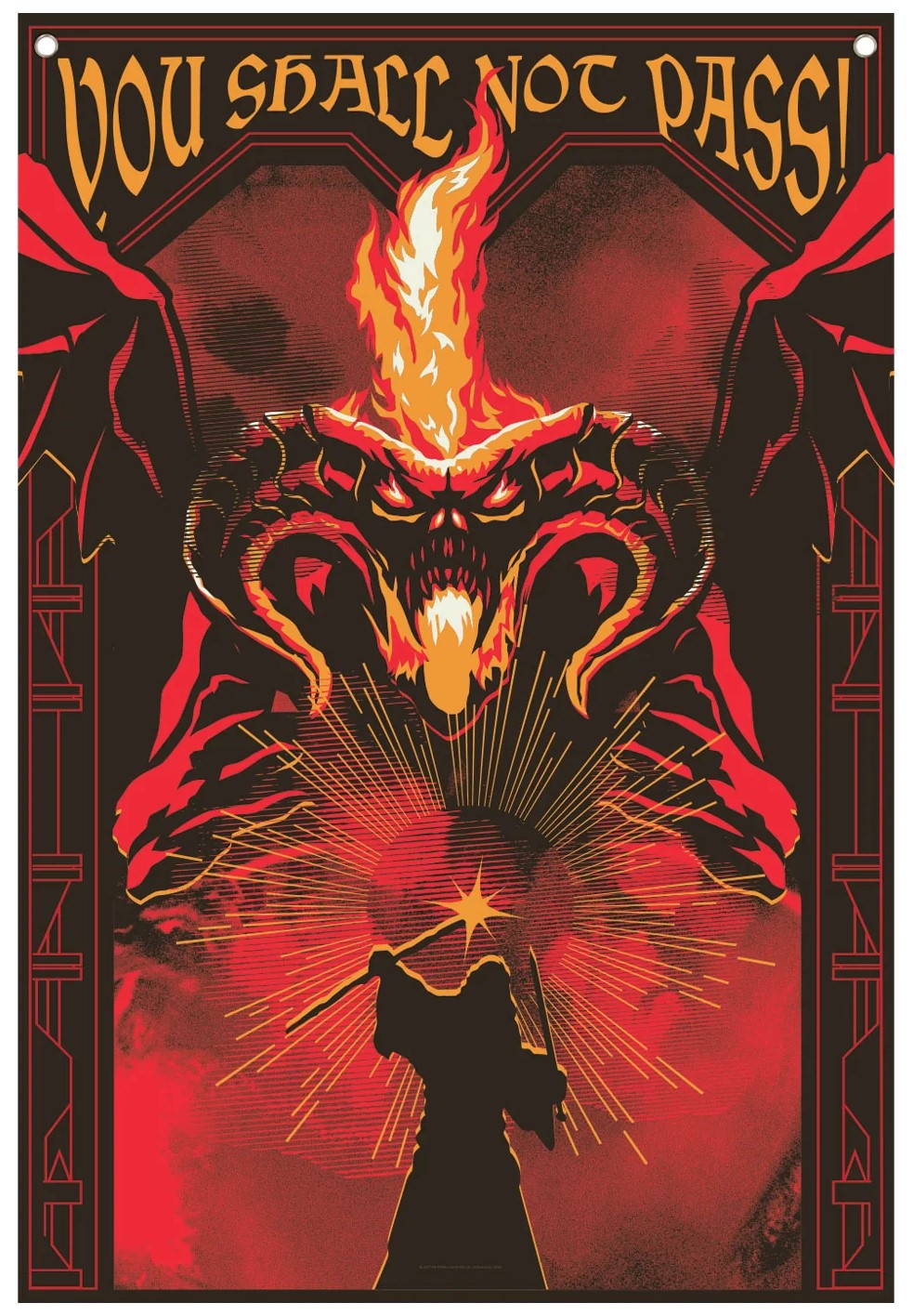 Banner FaNaTtik Movies: The Lord of the Rings - You Shall Not Pass!