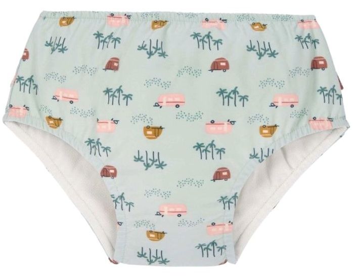 Costum de baie Lassig - Girls Caravan, Mint, mărimea 62/68, 3-6 luni