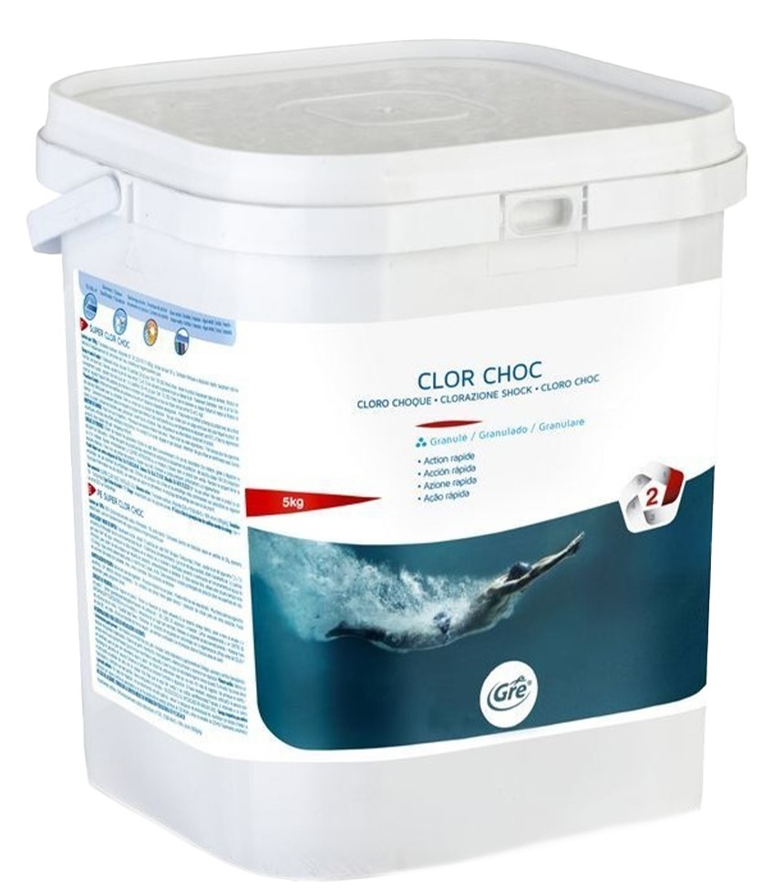 Granulat de clor cu dizolvare rapidă Gre - Clorchoc, 5 kg