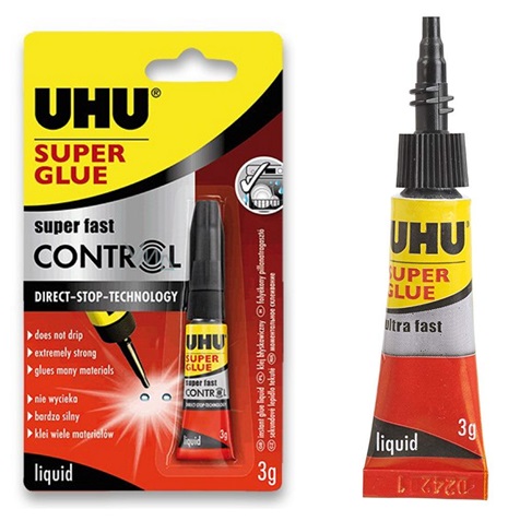 Adeziv cu uscare rapidă UHU - 3 g