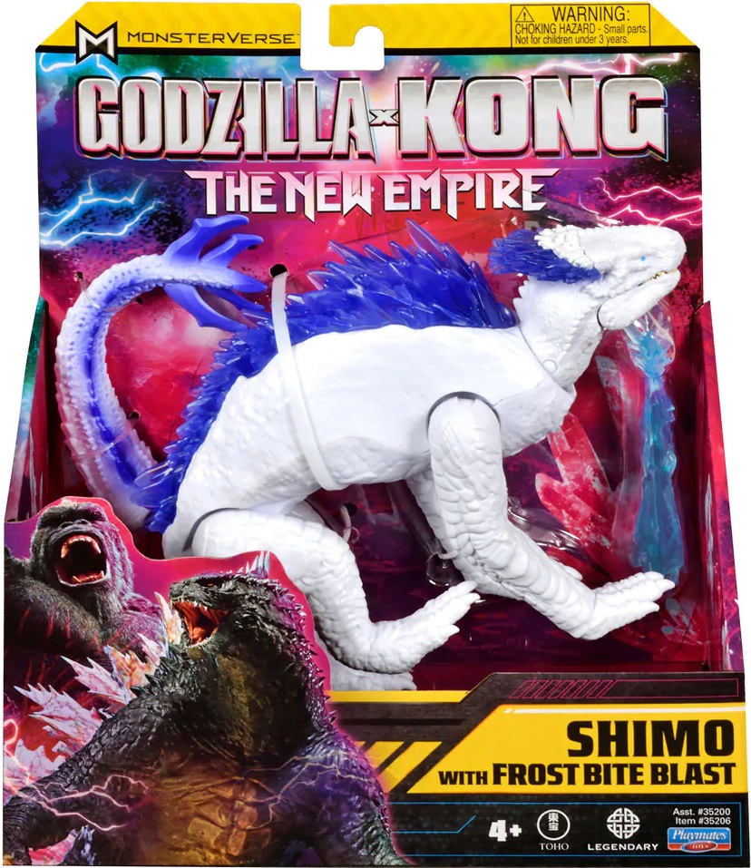 Figurina MonsterVerse Godzilla x Kong - Shimo cu un fascicul de gheață, 15 cm