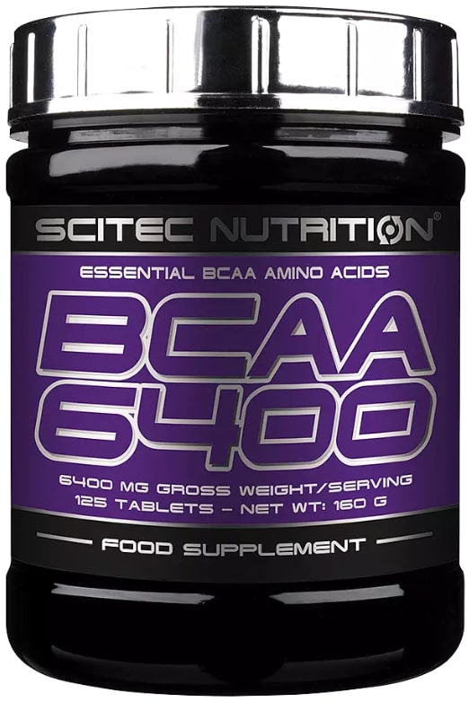 BCAA 6400, 125 tablete, Scitec Nutrition