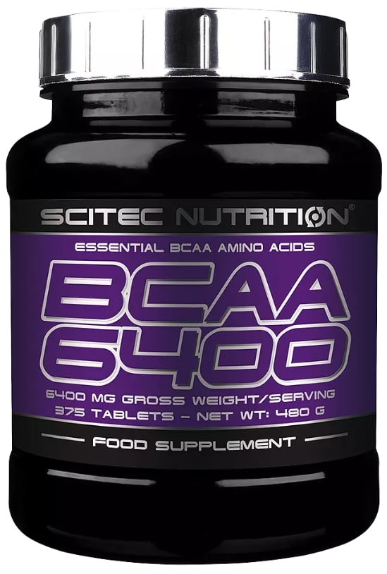 BCAA 6400, 375 tablete, Scitec Nutrition