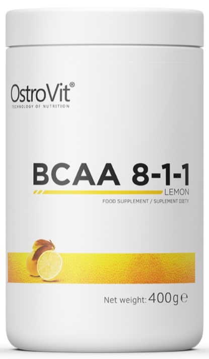 BCAA 8:1:1, lămâie, 400 g, OstroVit