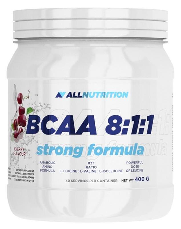 BCAA 8:1:1 Strong Formula, cireașă, 400 g, AllNutrition