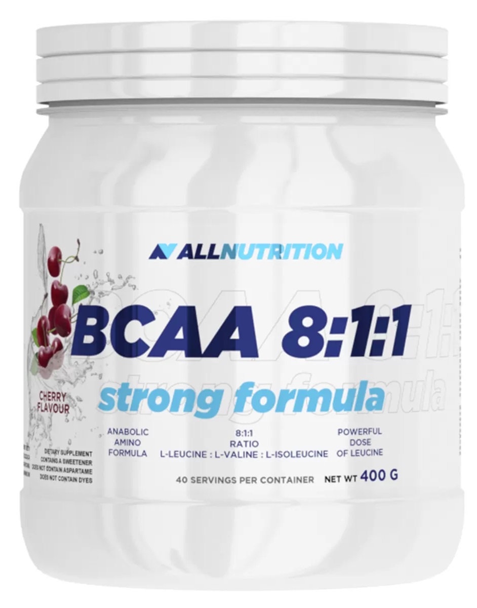 BCAA 8:1:1 Strong Formula, lămâie, 400 g, AllNutrition