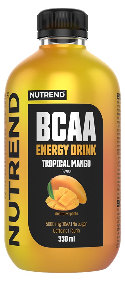 BCAA Energy, mango tropical, 330 ml, Nutrend