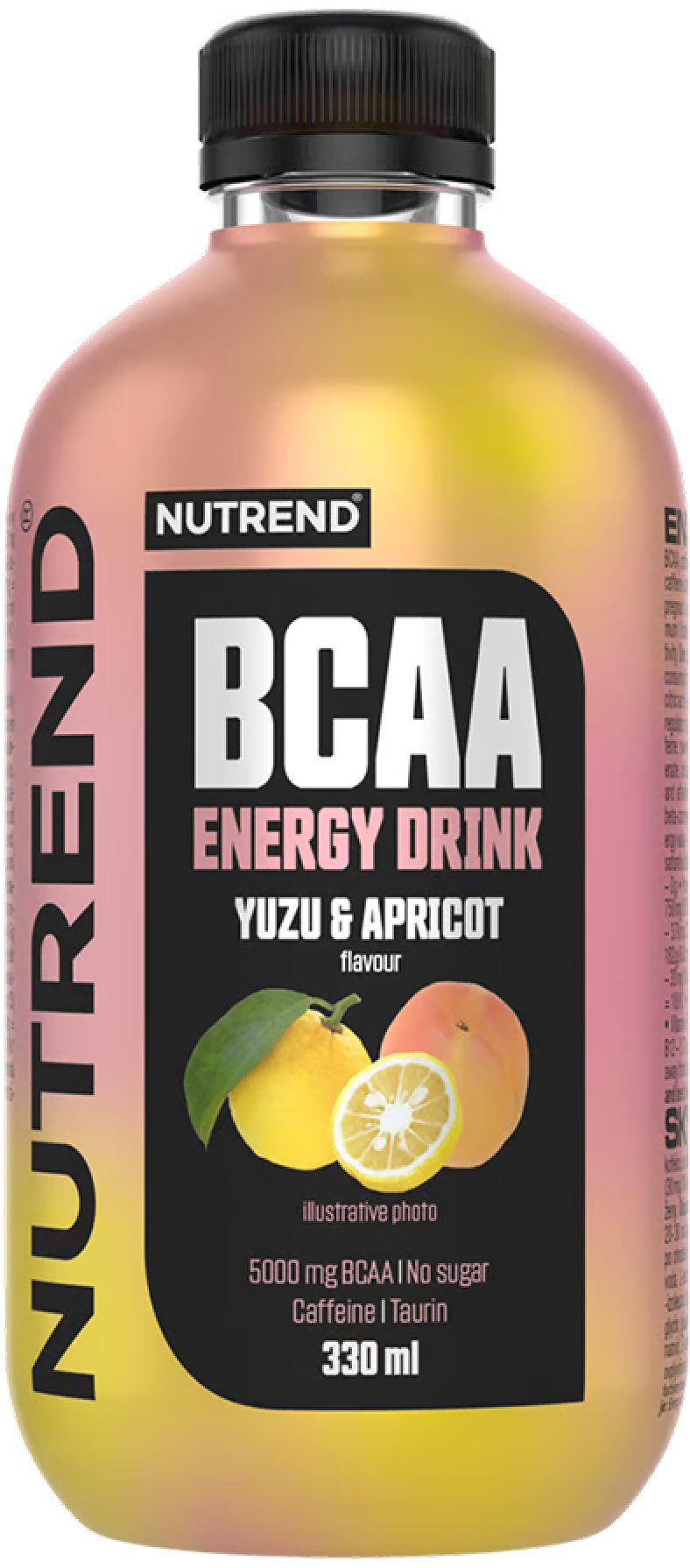 BCAA Energy, yuzu și caisă, 330 ml, Nutrend