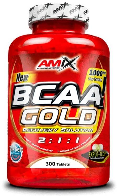 BCAA Gold, 300 tablete, Amix