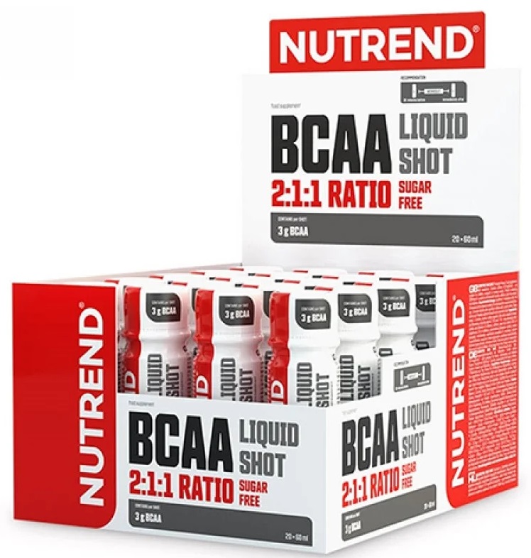 BCAA Liquid Shot, 20 shoturi, Nutrend