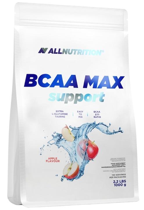 BCAA Max Support, măr, 1 kg, AllNutrition