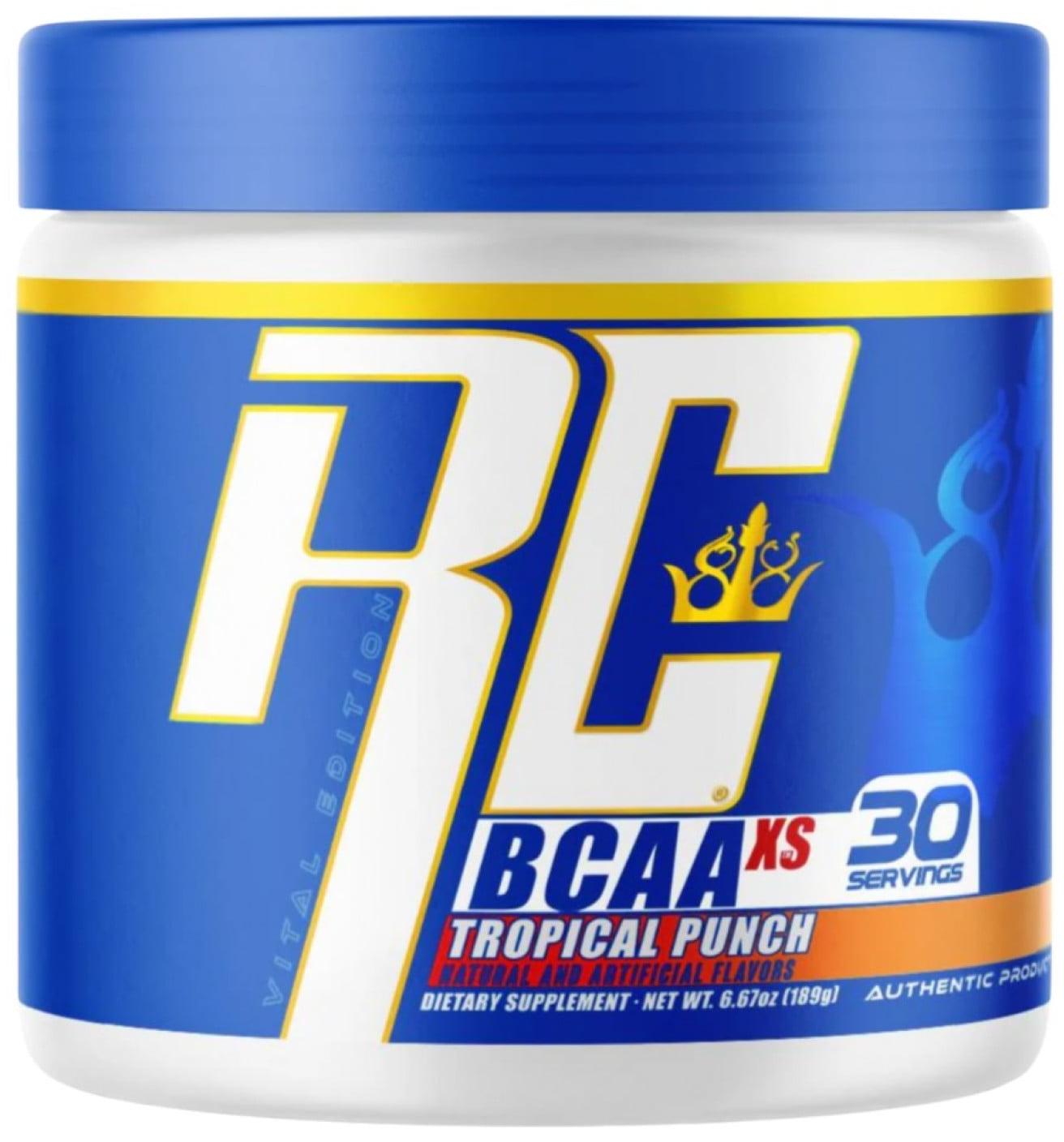 BCAA Powder XS, punch tropical, 189 g, Ronnie Coleman