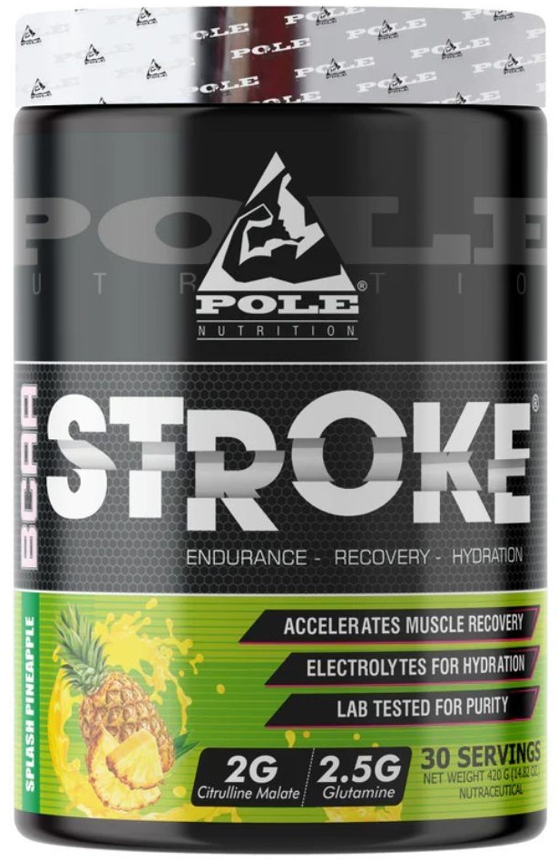 BCAA Stroke, ananas, 420 g, Pole Nutrition