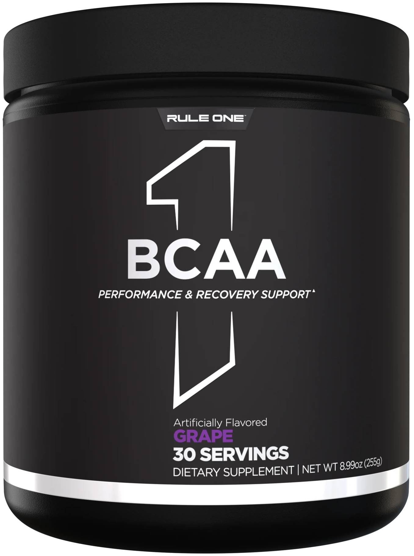 BCAAs, struguri, 255 g, Rule1