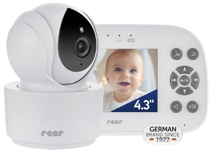 Monitor pentru bebeluși cu cameră Reer - 80510, XL Move