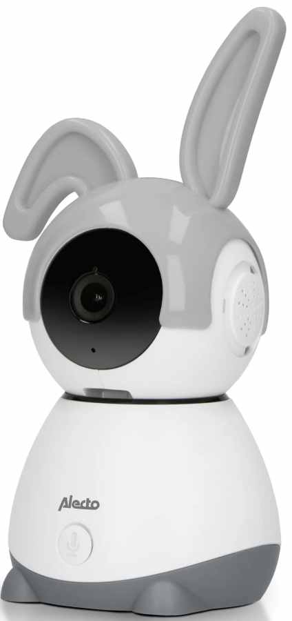 Telefon pentru copii cu Wi-Fi Alecto - Bunny, gri