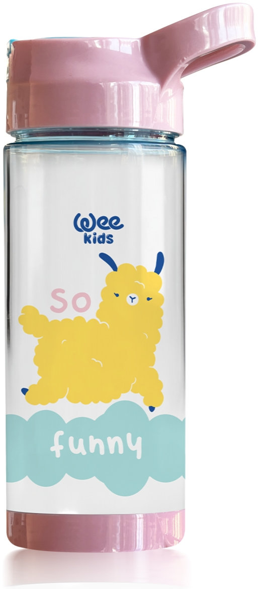 Sticlă pentru bebeluși Wee Baby - Sheep, 500 ml, roz