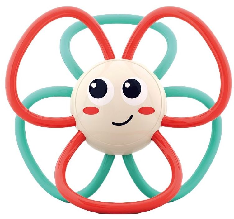 Zornăitoare pentru bebeluși Hola Toys - Floarea-soarelui