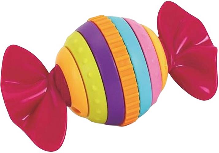 Zornăitoare pentru bebeluși și jucărie de dentiție Hola Toys -Bomboane