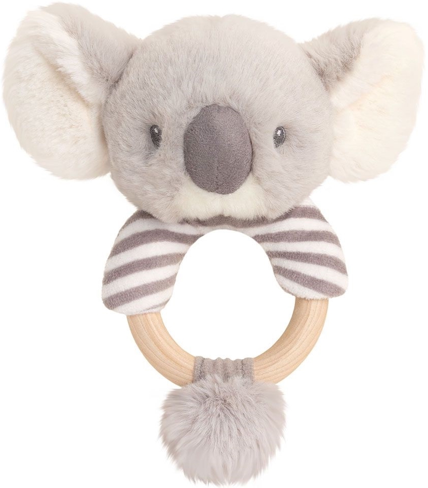 Zornaitoare pentru bebelusi Keel Toys Keeleco - Koala, inel, 14 cm