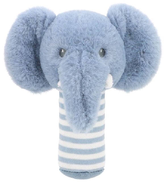 Zrănitoare Keel Toys Keeleco - Elefant, stick, 14 cm
