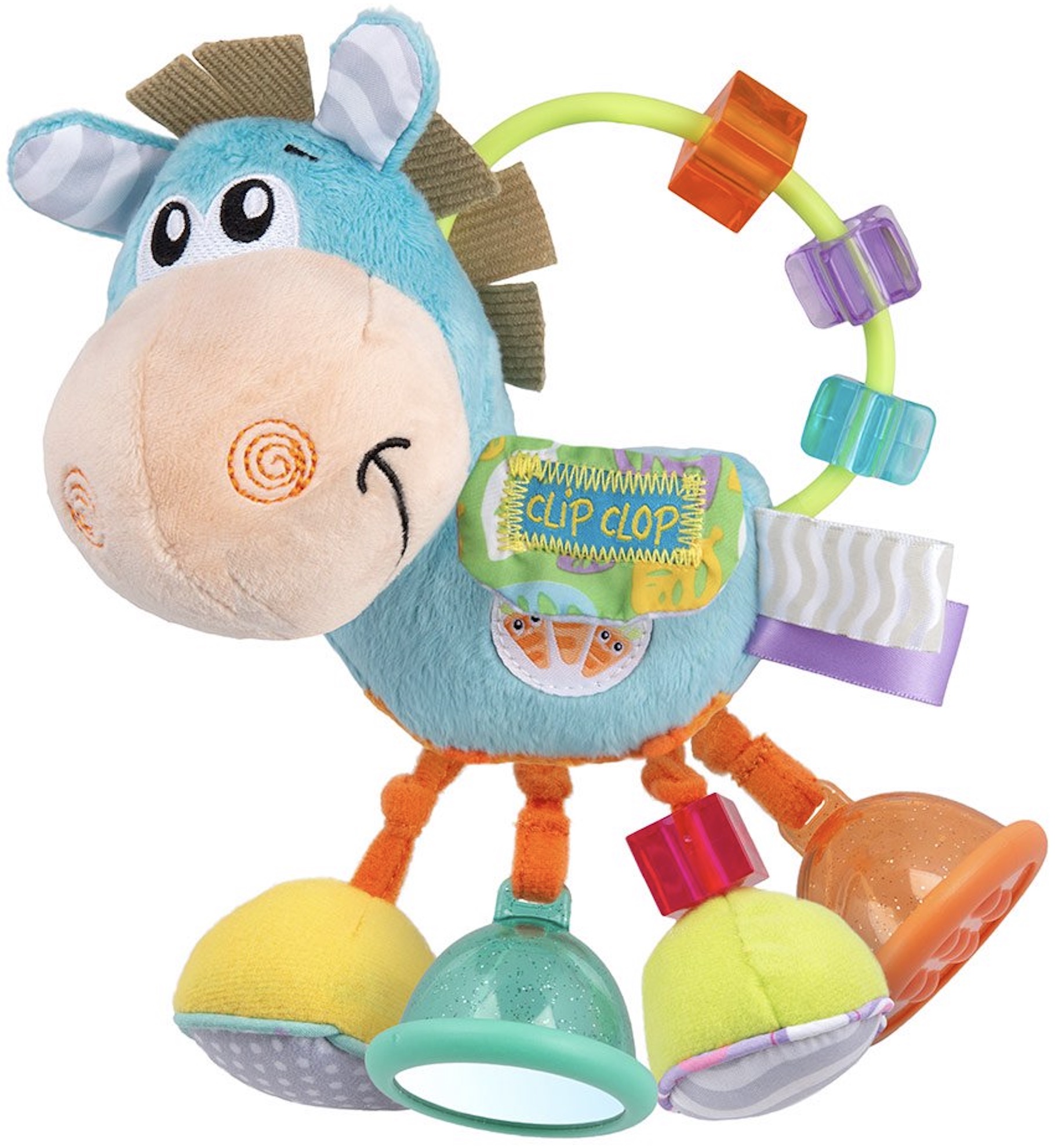 Zornaitoare pentru bebelusi  Playgro - Cal, albastru