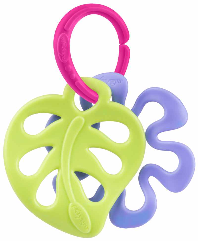 Zornăitoare pentru bebeluși Playgro - Frunză și floare
