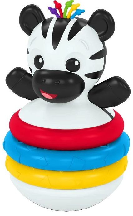 Jucărie de dentiție pentru bebeluși  Baby Einstein - Stack &amp; Wobble Zen