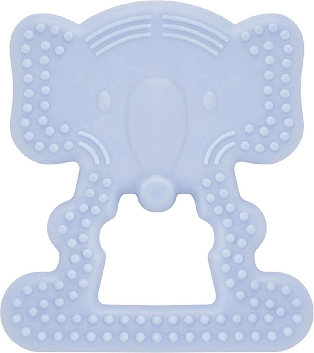 Inel gingival BabyJem - Elephant, Blue